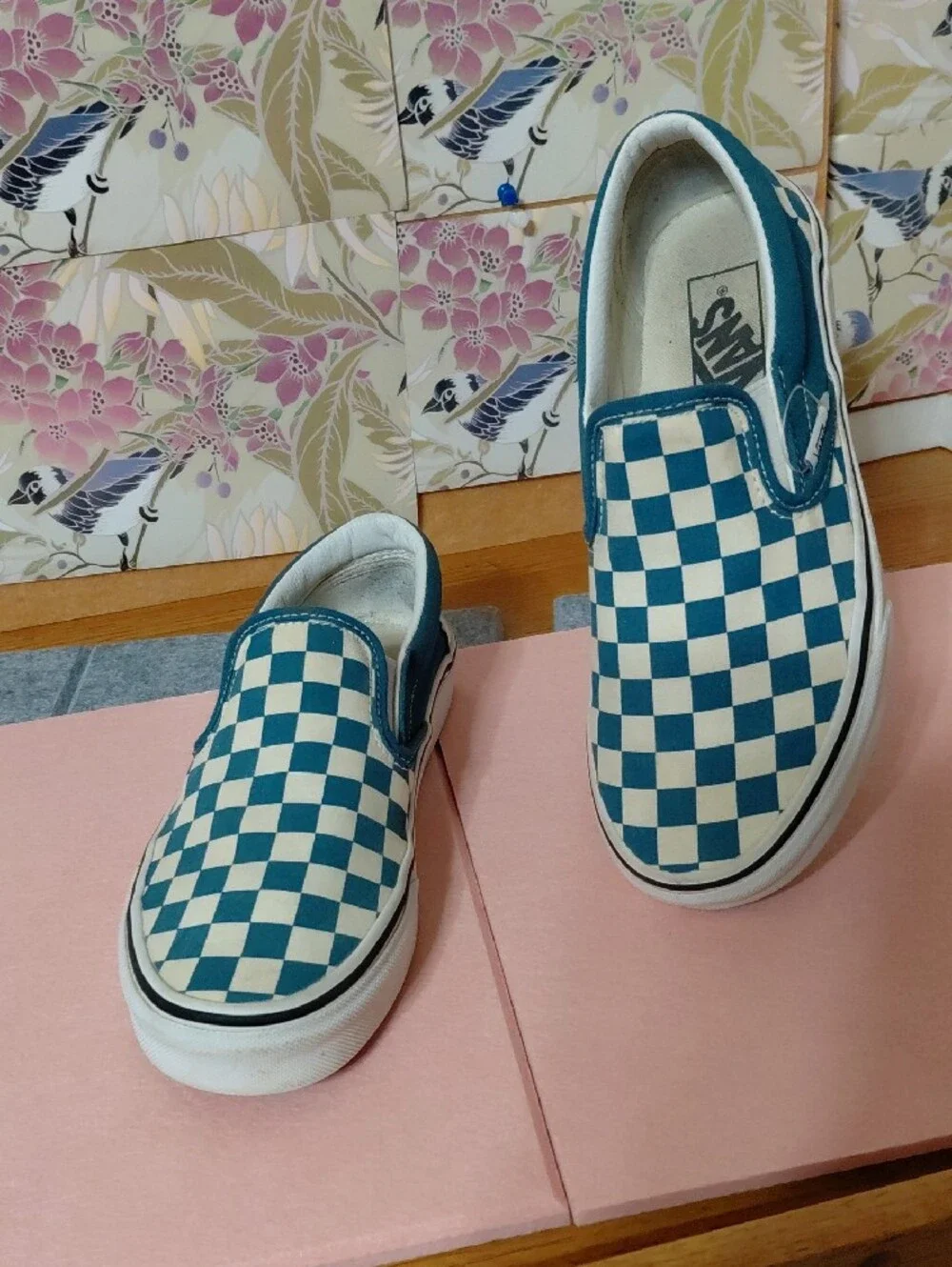 Vans blue mirage